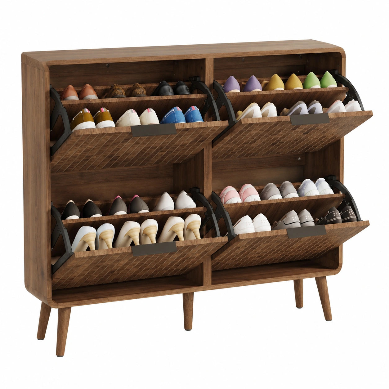 Armoire, en noyer, pour la chambre